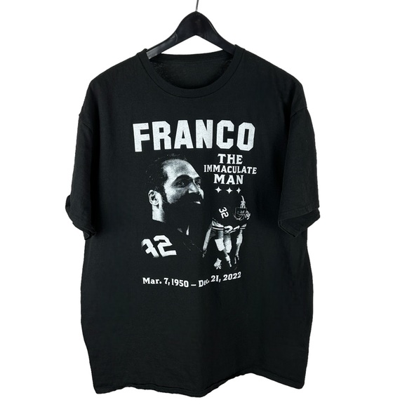 Mens Y2K Pittsburgh Steelers Franco Harris NFL Memorial Shirt Size L - Picture 1 of 7